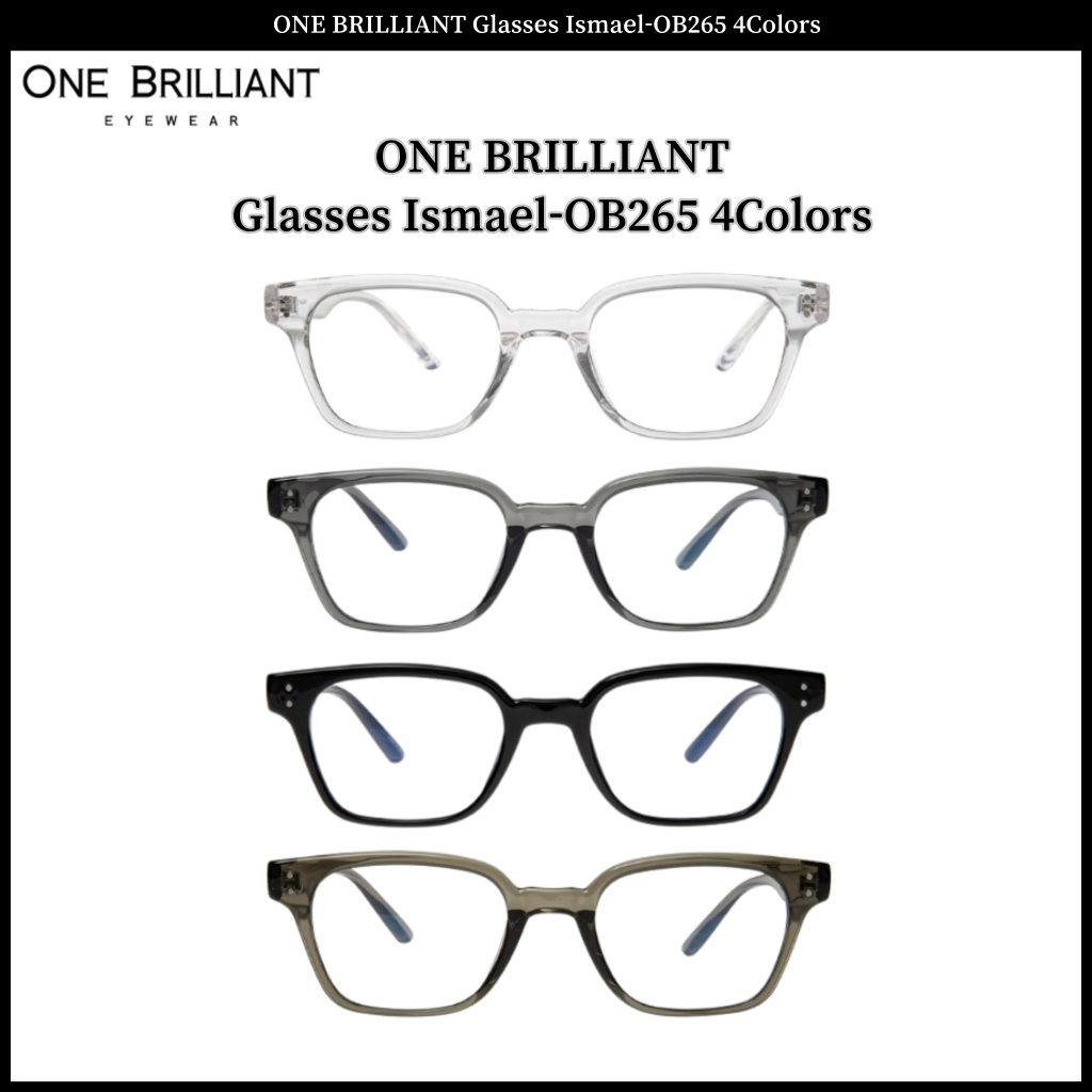ONE BRILLIANT Glasses Ismael-OB265 4 สี
