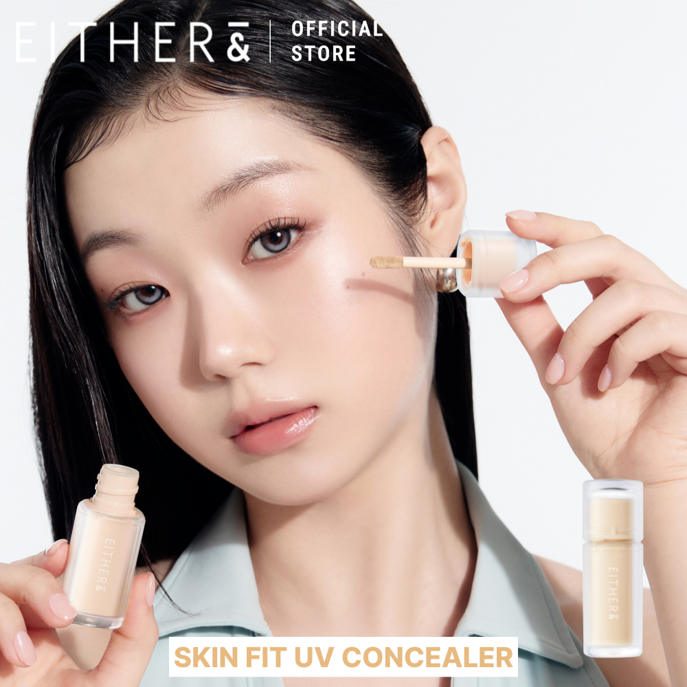 คอนซีลเลอร์ EITHER& Skin Fit UV SPF20 PA++ 5g – ปกปิดบางเบา ดูเป็นธรรมชาติ พร้อมบำรุงผิว