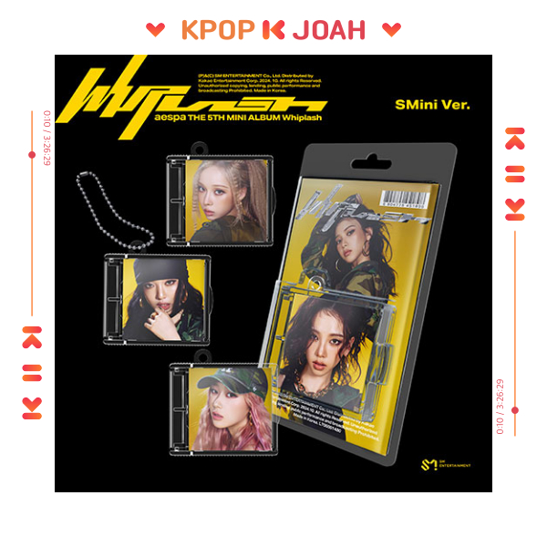 (SMINI ver.) aespa [WHIPLASH] 5th MINI ALBUM (22nd Oct.2024)
