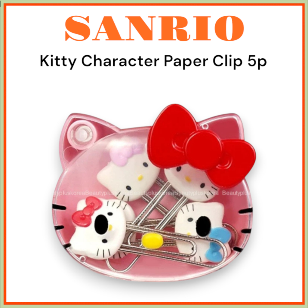 [SANRIO] คลิปหนีบกระดาษตัวละครคิตตี้ 5p