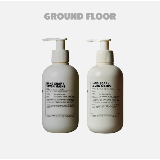LE LABO HAND SOAP 250ML(BASIL / HINOKI)