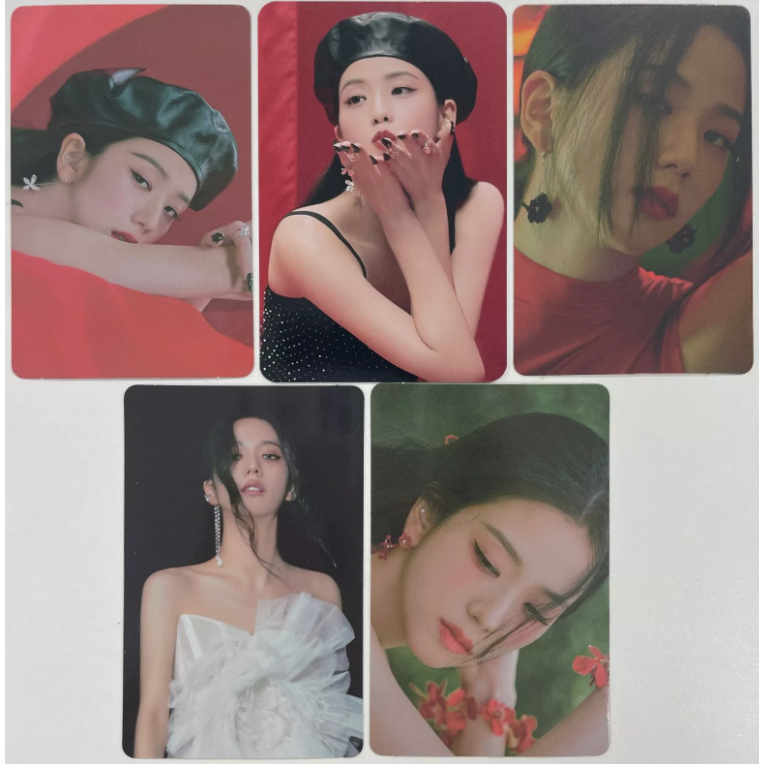 [KNPOPS] BLACKPINK JISOO 1st Album ME Official POB PHOTOCARD SET