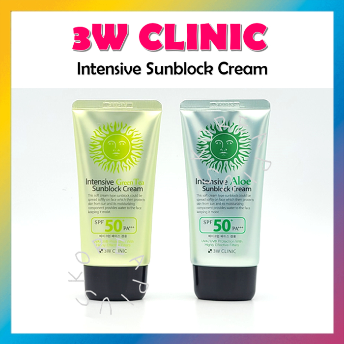 [3W Clinic] ครีมกันแดด SPF50+ PA+++ 70 มล.