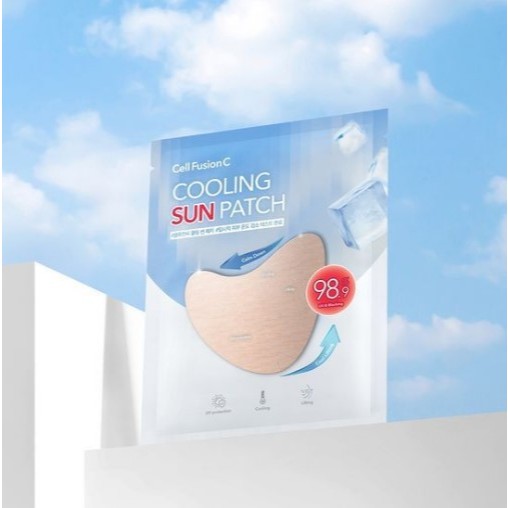 Cell FusionC Cooling Sun Patch 4p