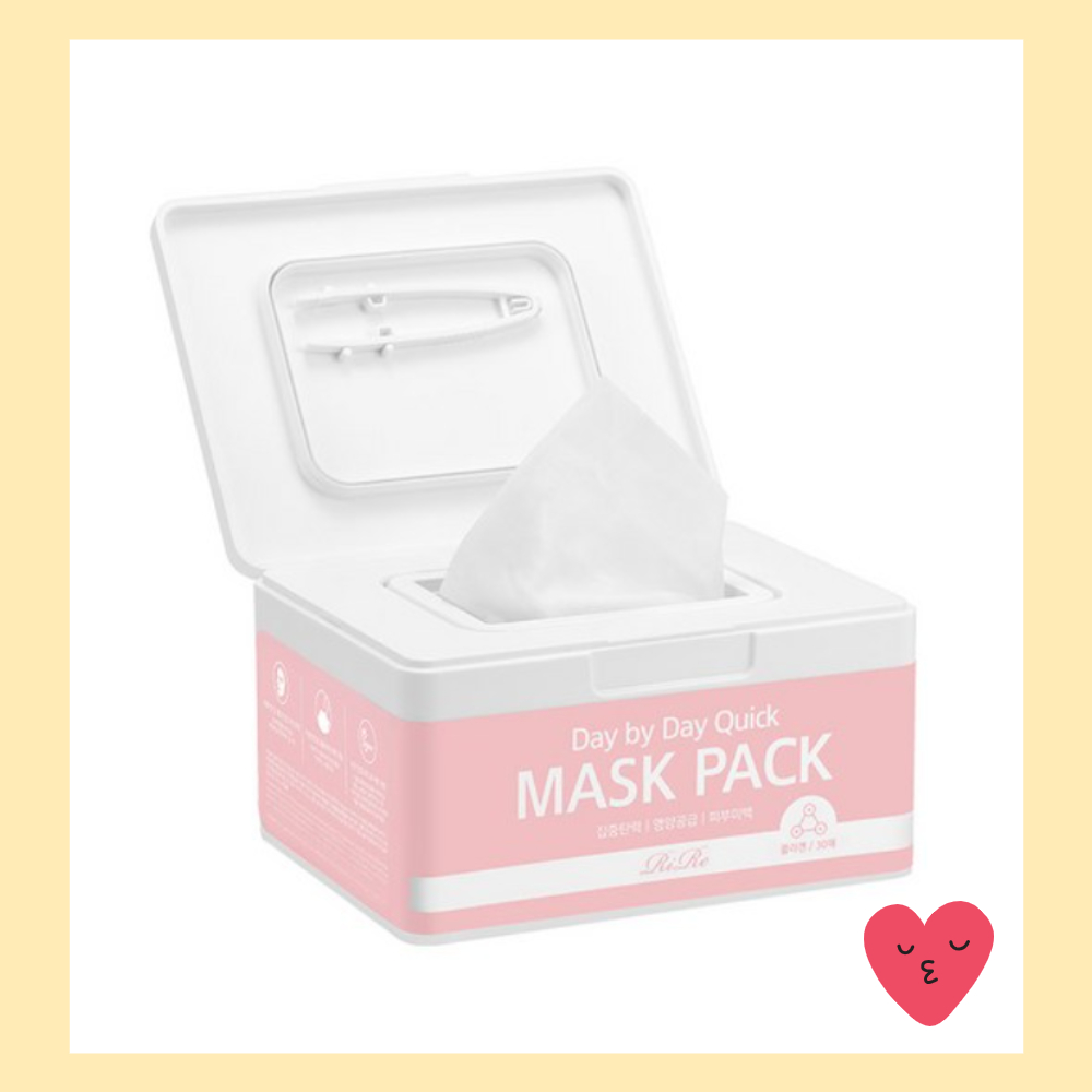 [RiRe] Day by day quick collagen mask pack 30 แผ่น