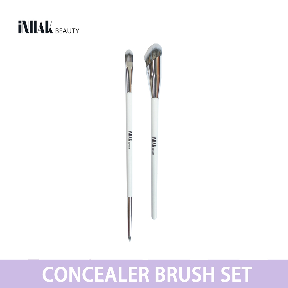 Inhak Concealer Brush Set - Dual Brush 810+ Corrector Brush 811