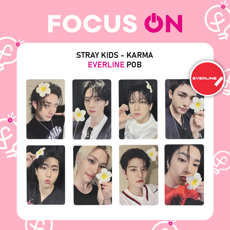 STRAYKIDS POB EVERLINE KARMA PHOTOCARD