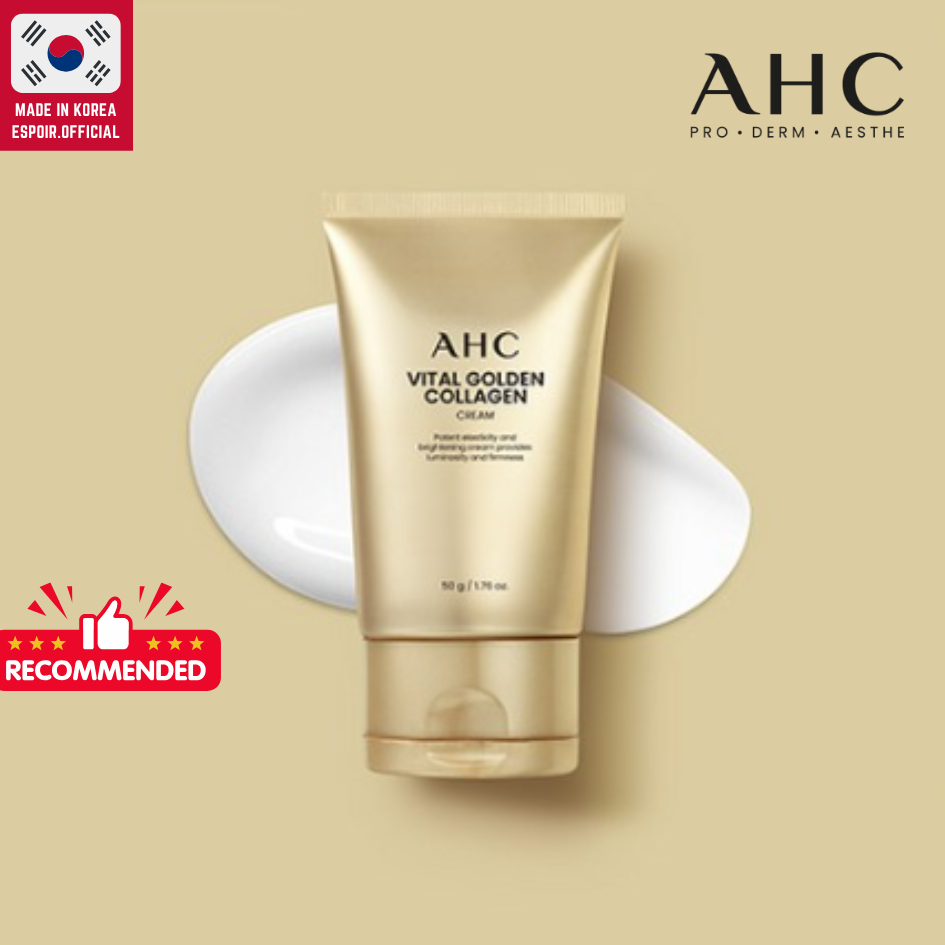 *ดีที่สุด* Ahc Vital Golden Collagen Cream 50g