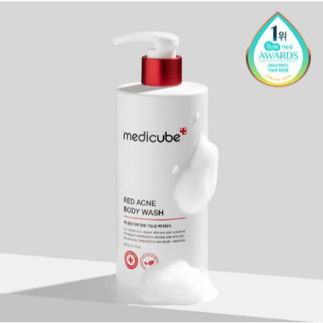 [MEDICUBE] Red acne เจลอาบน้ำ (400g) สิวที่หลัง / back acne / bcne