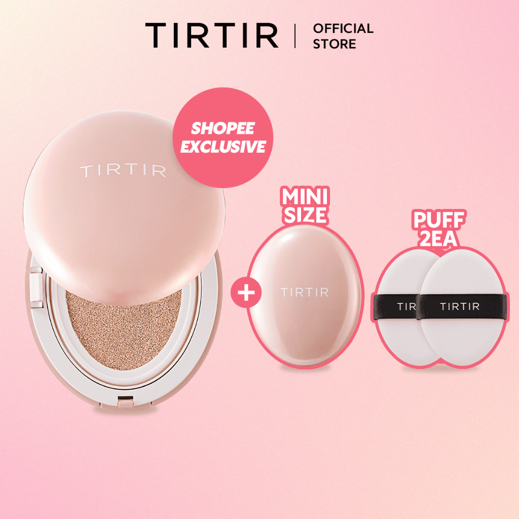 [ชุดเบาะจํากัด] Mask Fit Pink Cushion 18g+ Mask Fit Pink Cushion MINI 4.5g+พัฟสีชมพู 2ea
