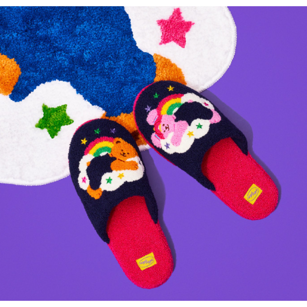 Terry HOME SLIPPER – Cloud Bear&Bunny ราคา ถูกที่สุด ดีลบีเคเค แกลเลอรีภาพที่ 2