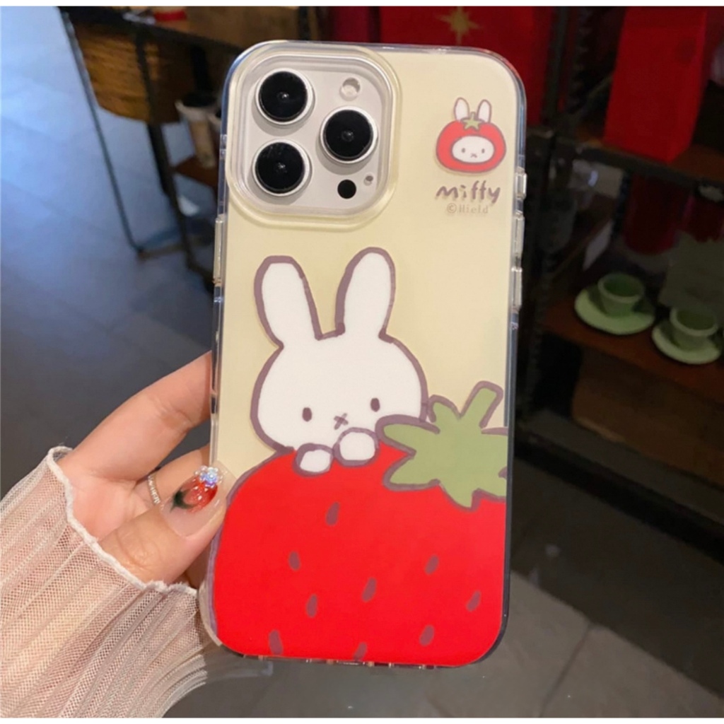 Miffy Y2K เคส iPhone เคสไอโฟนน่ารัก 16 15 14 13