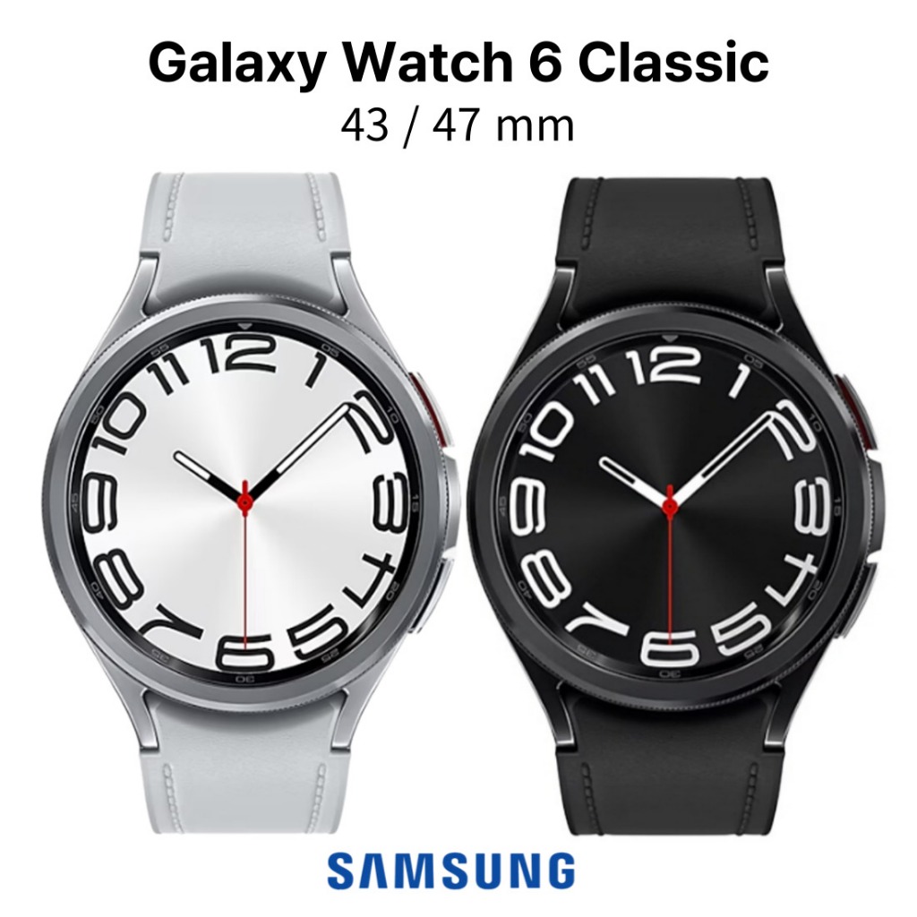 Samsung Galaxy Watch6 Classic 43mm(R950),47mm(R965)(LTE&Bluetooth) สมาร์ทวอทช์