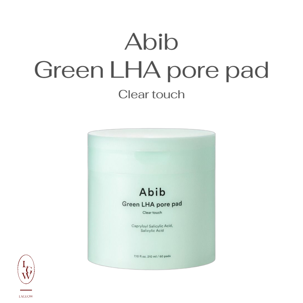 Abib Green LHA Pore Pad Clear Touch 210ml / 60 แผ่น – Pore Care & Exfoliating Toner Pad