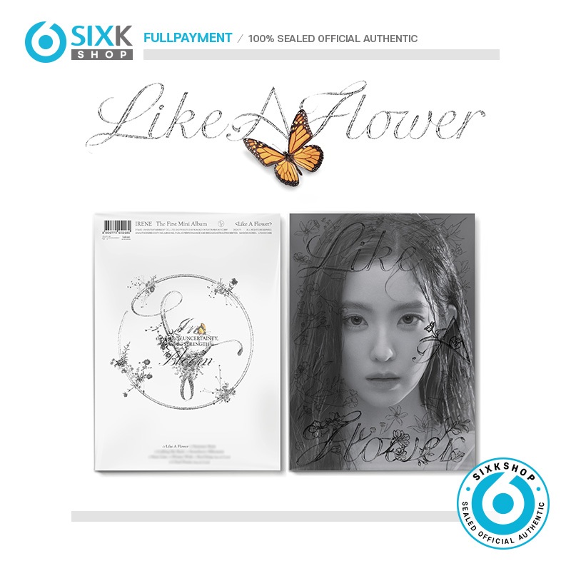 (POB+PHOTOBOOK ver) IRENE 1st Mini Album Like A Flower