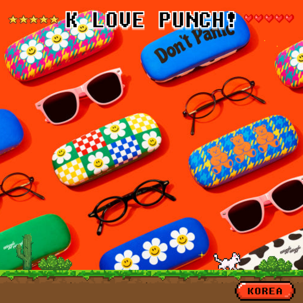 Wiggle wiggle Glasses Case (5type) | กล่องแว่นตา Wigglewiggle