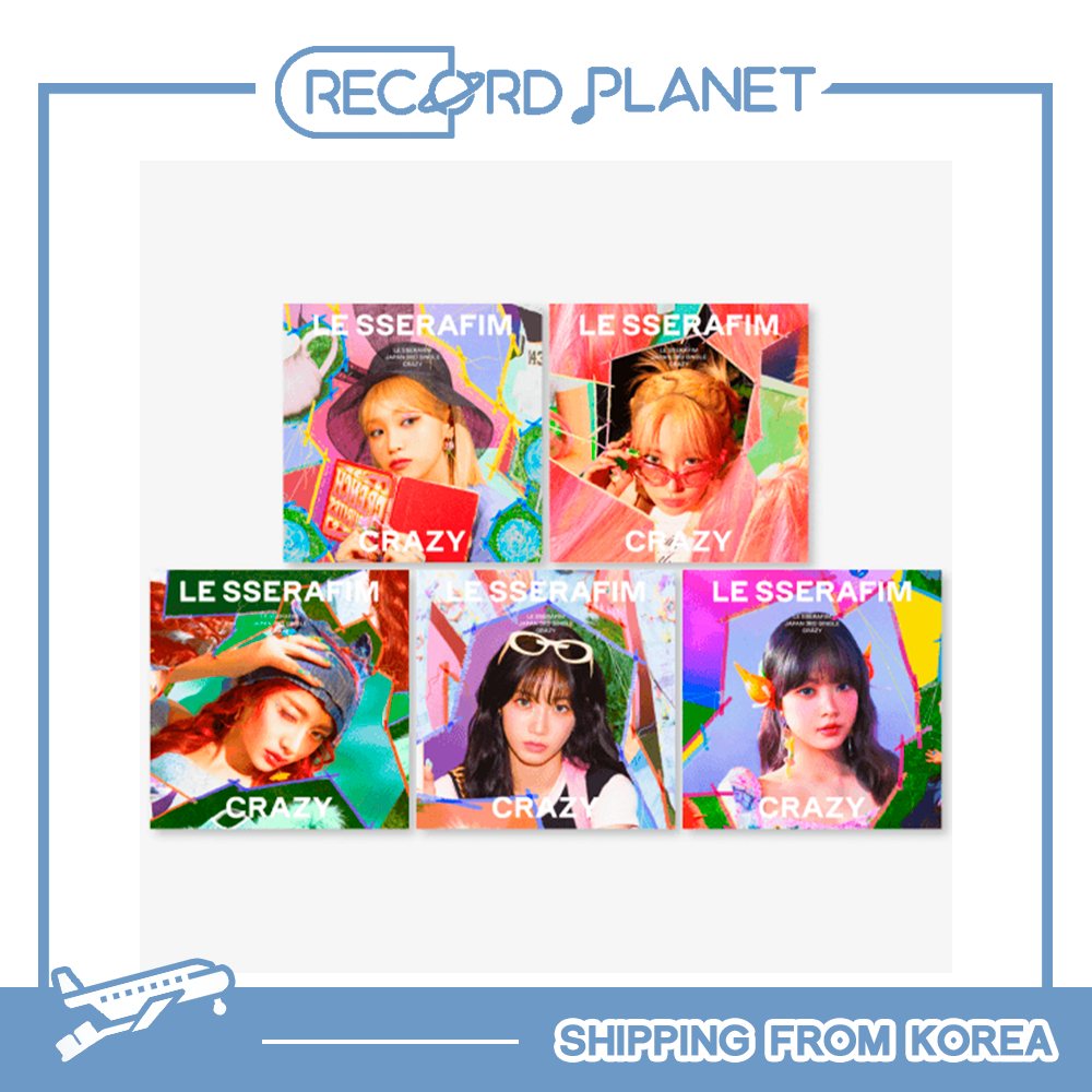 LE SSERAFIM - JAPAN 3rd Single 'CRAZY' Solo Jacket