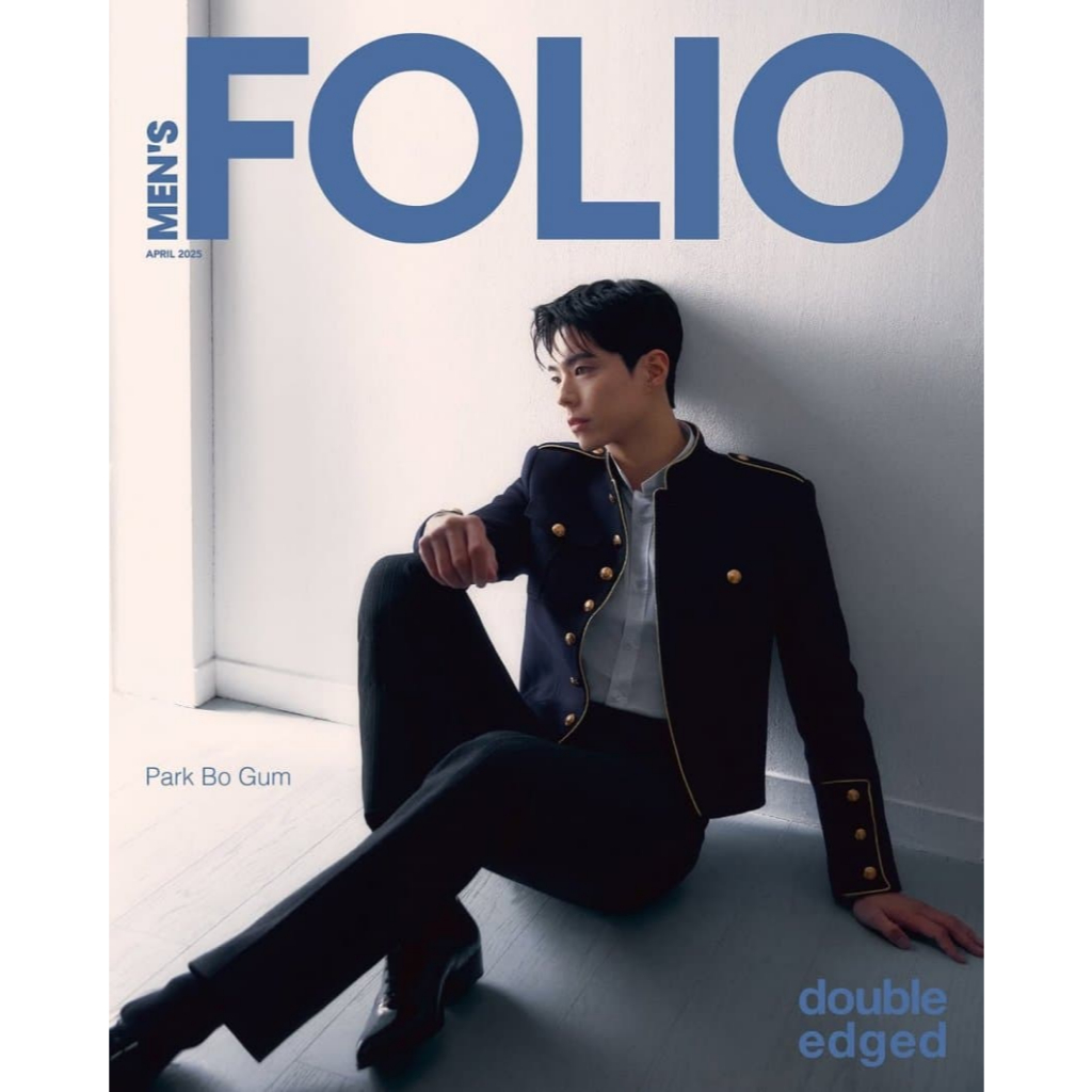 2025.4 men's folio Singapore PARK BOGUM COVER