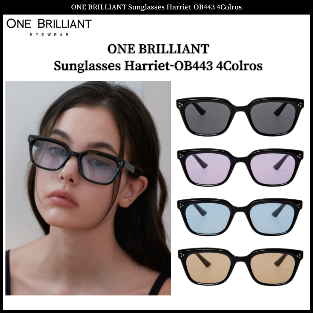 แว่นกันแดด ONE BRILLIANT Harriet-OB443 4Colros