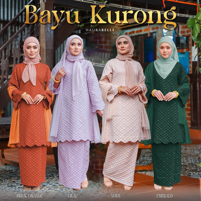 Bayu Kurong by Haurabelle Set เสื้อผ้าแฟชั่นสตรี