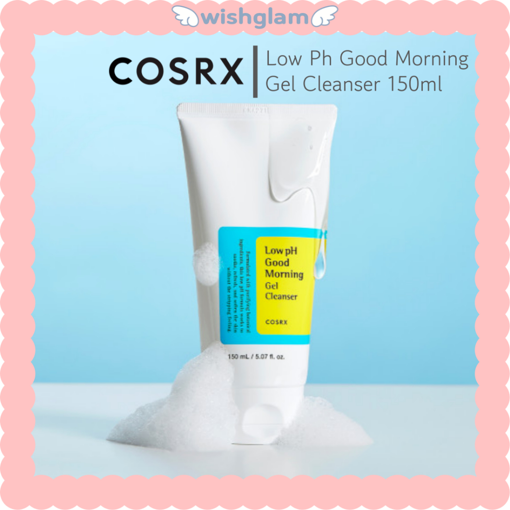 Cosrx Low Ph Good Morning Gel Cleanser 150ml | Bha Facial Cleanser, Mild Face Cleanser สําหรับผิวแพ้