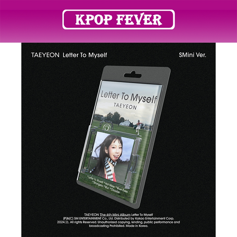 TAEYEON - [LETTER TO MYSELF] 6TH MINI ALBUM (SMINI VER) (SMART ALBUM)
