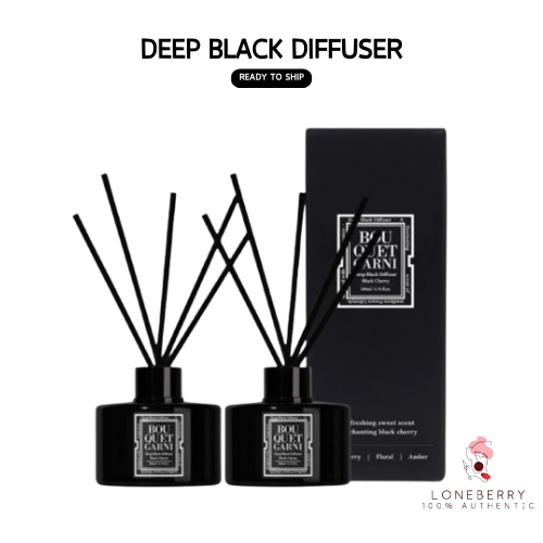 Bouquet GARNI Deep Black Diffuser (200ml x 2)