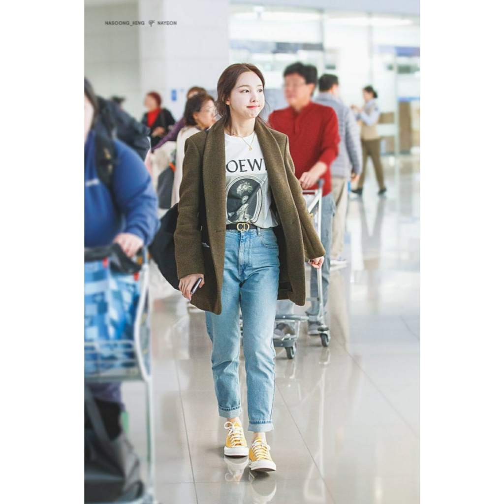 Twice Nayeon Jeans: กางเกงยีนส์ Baggy Fit 919