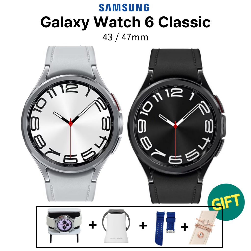 Samsung Galaxy Watch6 Classic43mm(R950),47mm(R965)(LTE&Bluetooth) สมาร์ทวอทช์