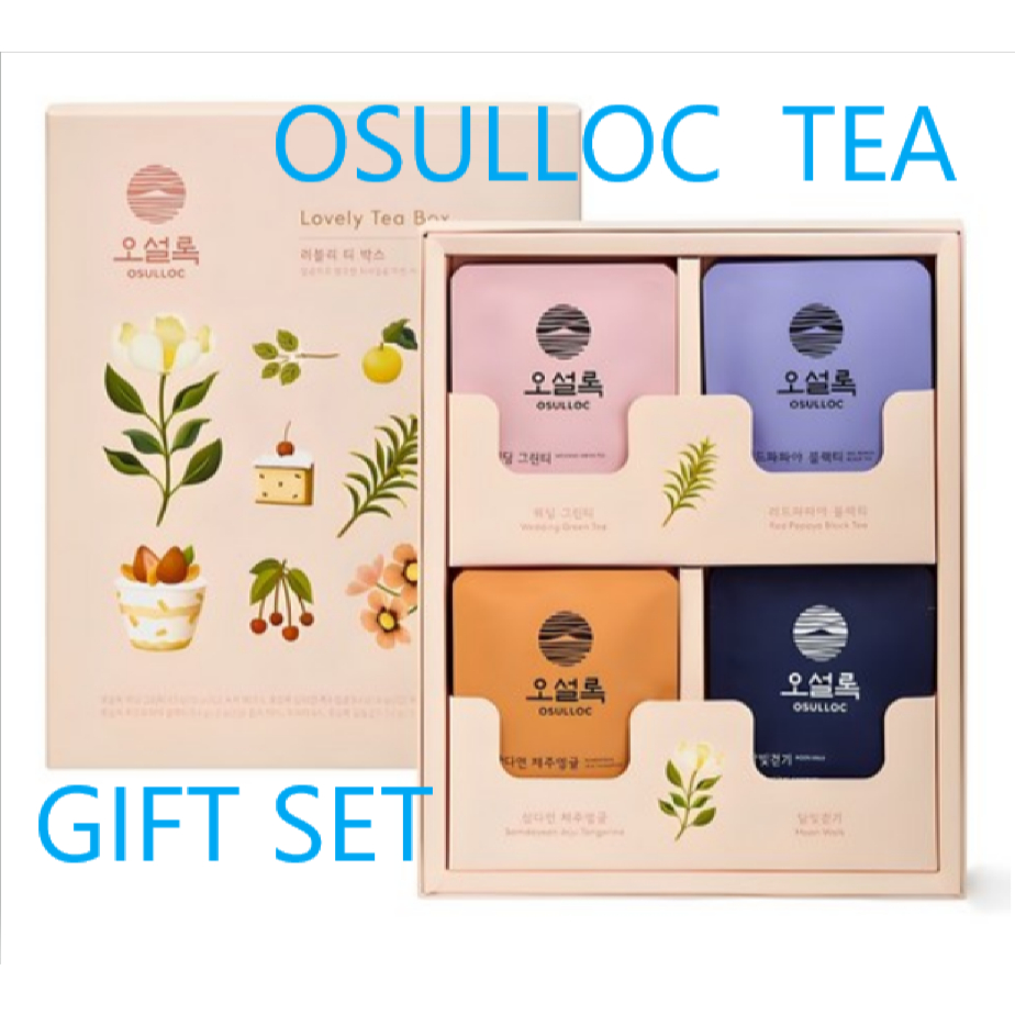 Osulloc LOVELY TEA BOX Gift Set KOREA TEA LOVELY TEA BOX