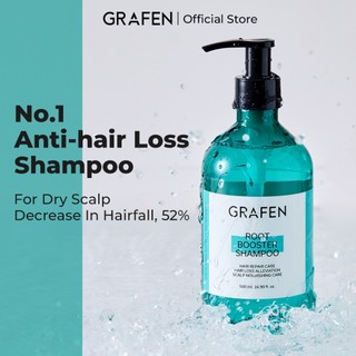 Grafen Root Booster Shampoo 500ml (Anti-Hair Loss Shampoo, 22 Types Amino acid, 6 types of nature-derrived ingredients)