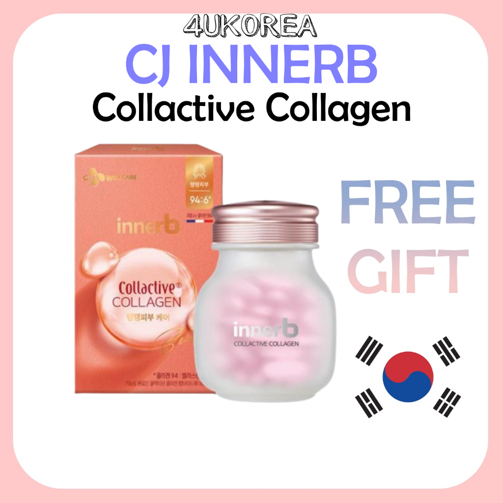 CJ INNERB Colliactive Collagen คอลลาเจน 930mg 42T/K-FOOD