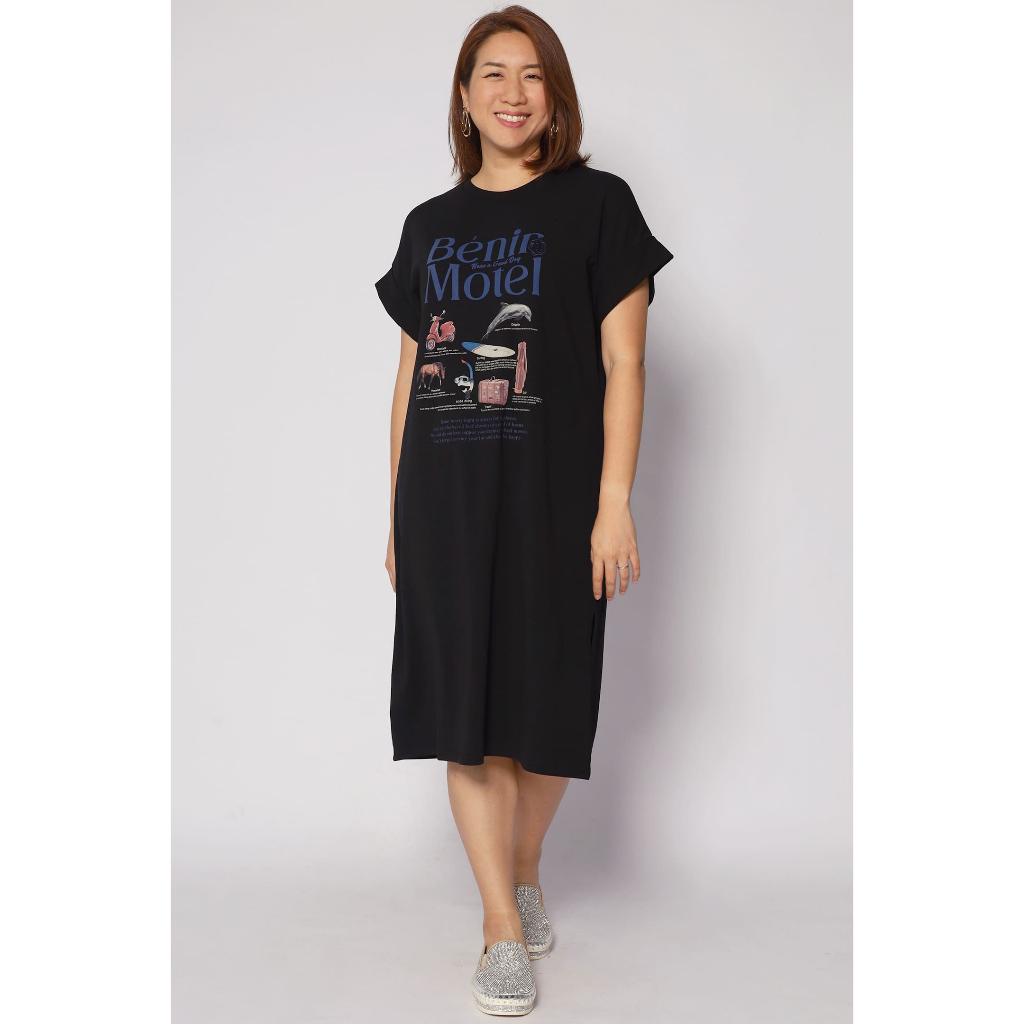 Motel Tee Dress (Fits S -XXL)