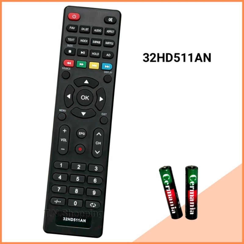 รีโมททีวี LCD/LED   รุ่น 32HD511AN