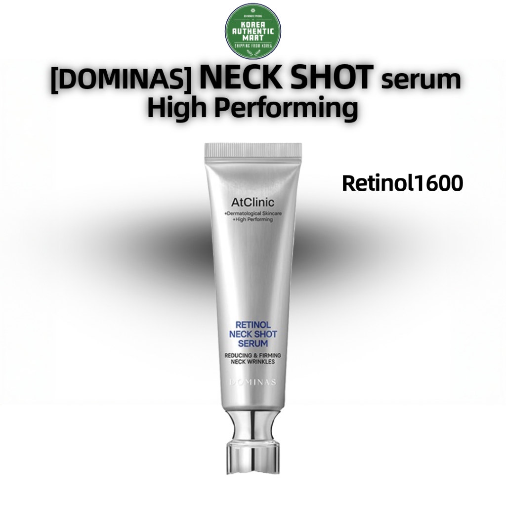 [DOMINAS] NEW At-Clinic Retinol 1600 neck Shot Serum – Firming neck Care · 2 สัปดาห์ที่มองเห็นได้, ค