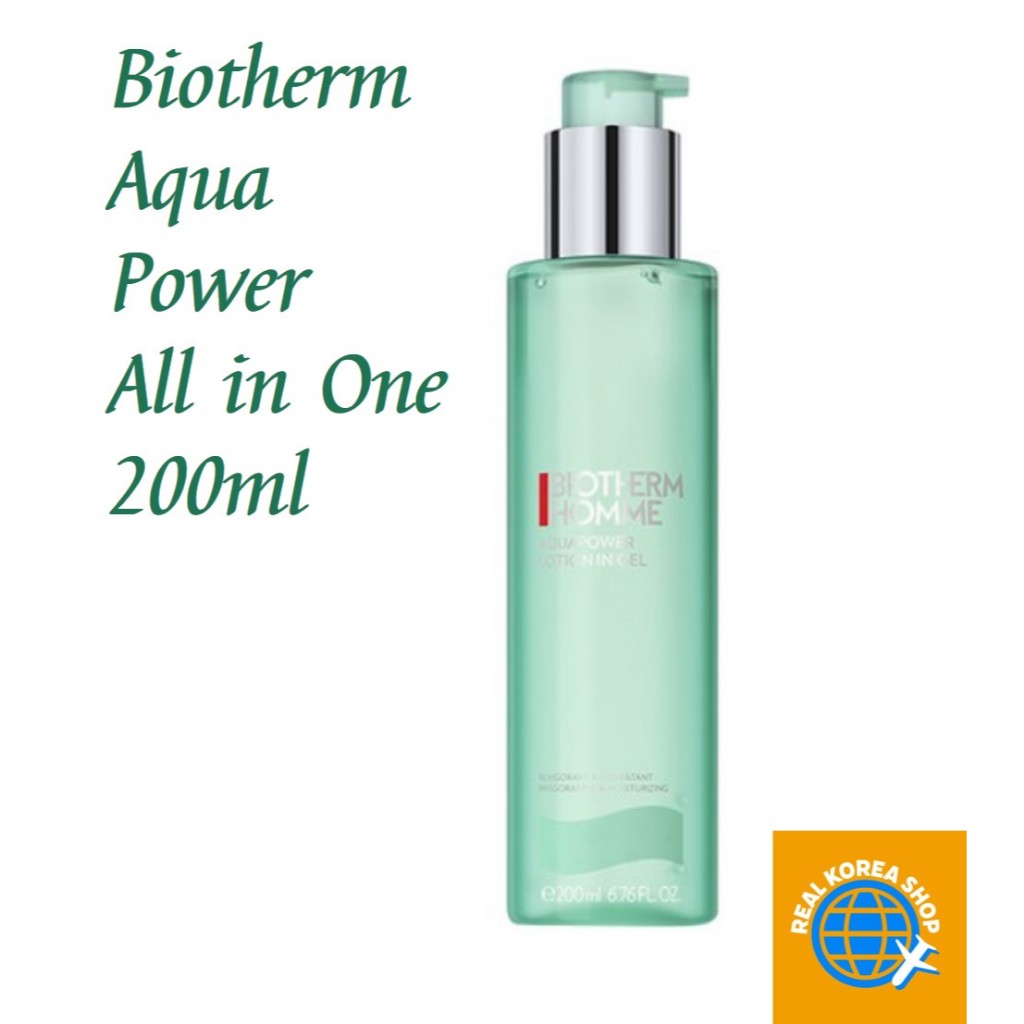 ไบโอเธิร์ม อควา พาวเวอร์ ออล อิน วัน 200มล, [Biotherm] Aqua Power All in One 200ml