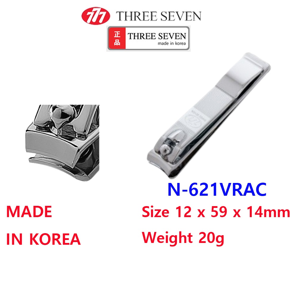 เกาหลี 777 Three Seven กรรไกรตัดเล็บชุดแต่งเล็บ TS-32SC Made In Korea - รูปที่ 7