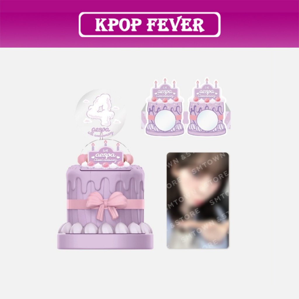 aespa - [ 4th ANNIVERSARY ] OFFICIAL MD / PARTY CAKE SET