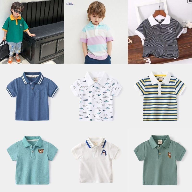 เสื้อโปโลเด็ก เท่ห์ ๆ (ไซส์ 90-150 )
