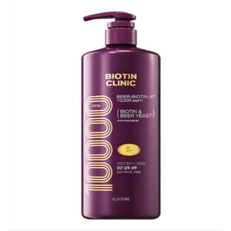Elastin Biotin Clinic Brewers Yeast Shampoo กลิ่นหอมสดชื่น 1L [จัดส่งจากเกาหลี รับประกันสินค้าของแท้