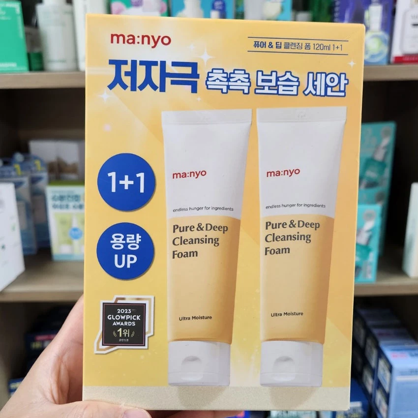 [120ml x 2 EA] โฟมล้างหน้า Pure & Deep