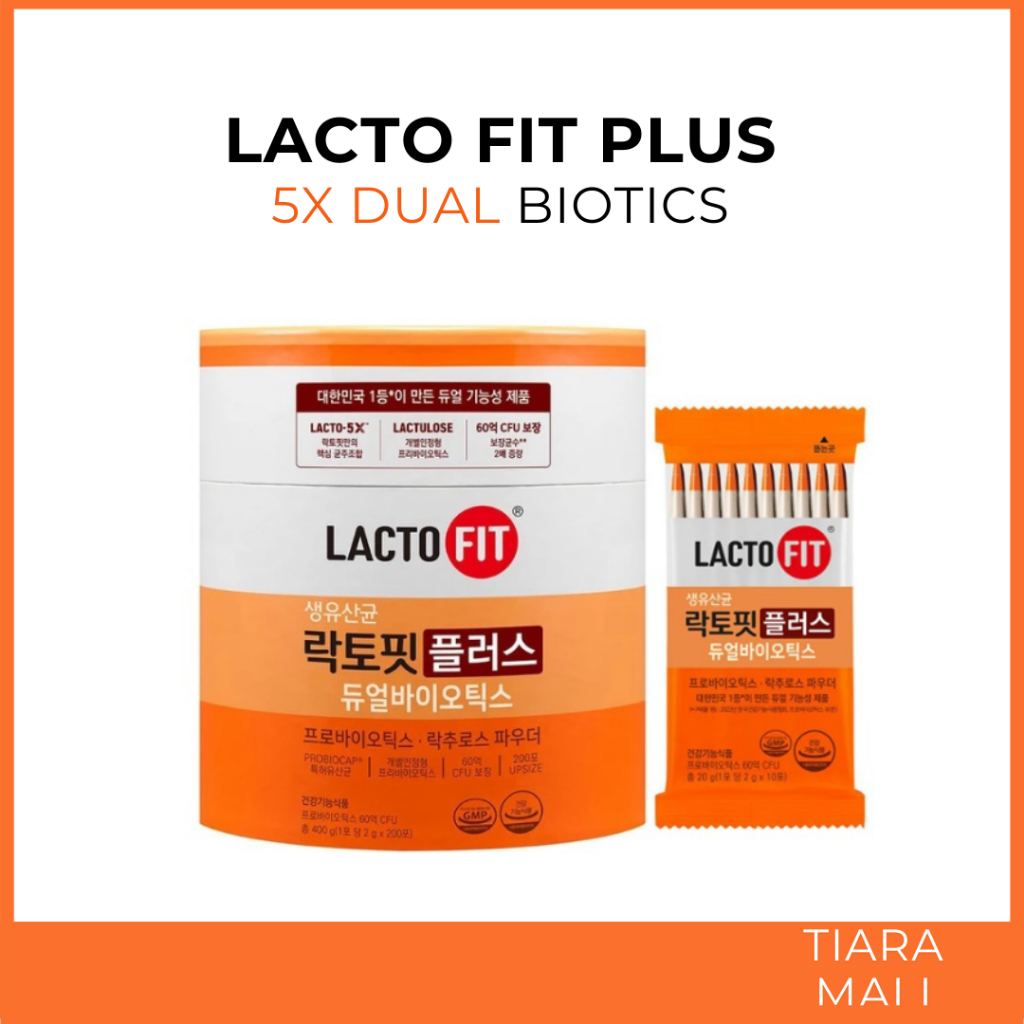 [Lacto Fit Plus] 5X Dual Biotics Lactulose Powder