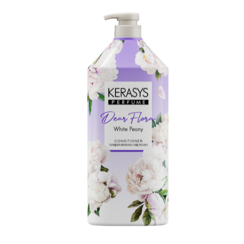 Kerasys Dearflora Perfume Conditioner White Peony 1.5L [จัดส่งจากเกาหลี รับประกันสินค้าของแท้]