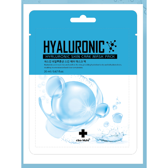 Cha-skin) skin care mask pack x10ea[ไฮยาลูรอน 3 อัน, 3 คอลลาเจนวันสุ่มมาส์กแพ็ค](เรือในรูปแบบเกาหลี)