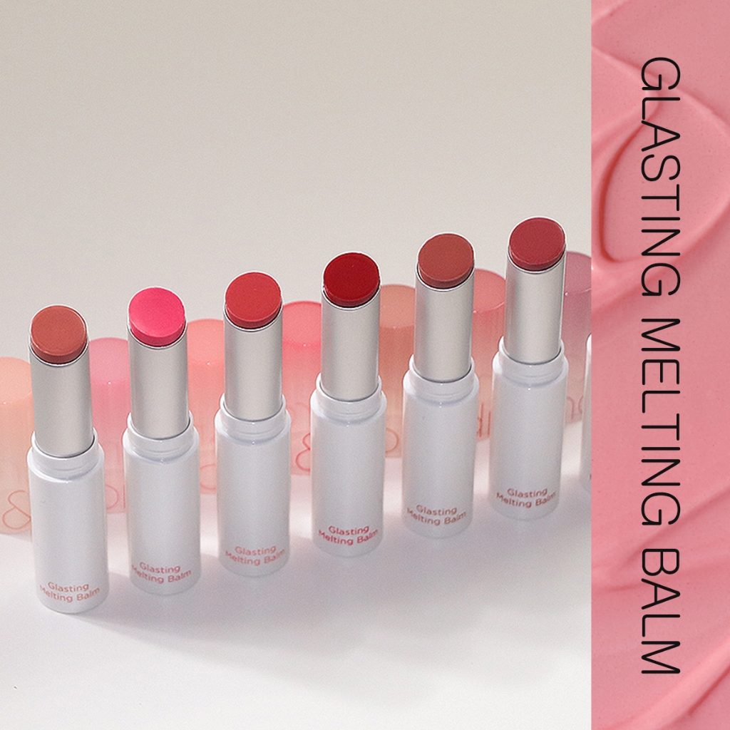 [rom&nd] GLASTING MELTING BALM | romand Glossy Lip Stick Balm Gloss Watery Glassy Finish romnd