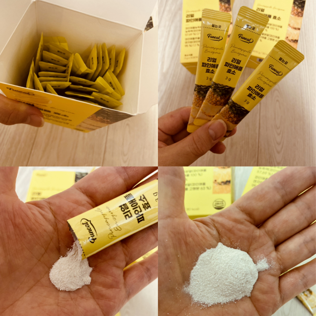FUNEAT Real Pineapple Enzyme Stick (30stick) เอนไซม์สับปะรด เสริมการย่อย บำรุงลำไส้ เพิ่มพลังงาน - รูปที่ 2