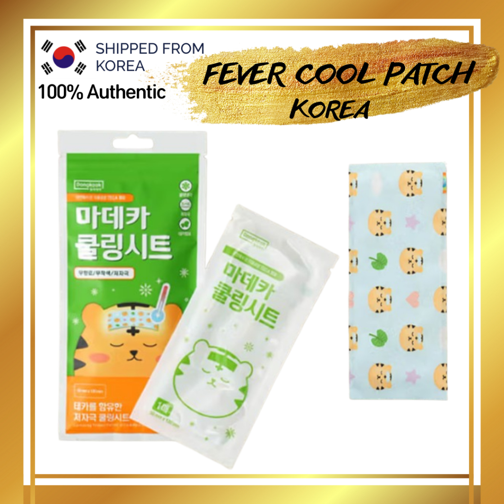[MADE IN KOREA] Fever Cooling Patch, Fever Cooling Gel / มาส์กหน้าผาก