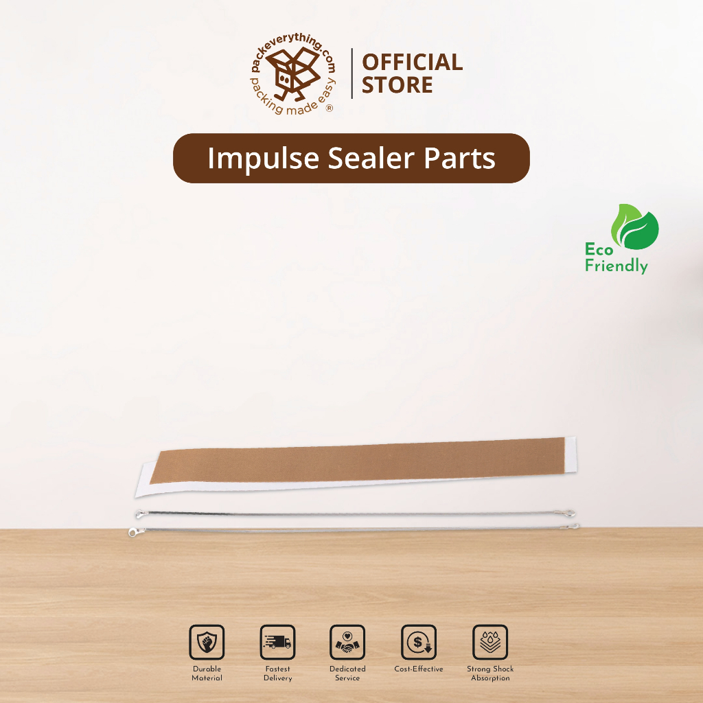 PACKEVERYTHING Impulse Sealer Parts Refill สําหรับ Impulse Seal บรรจุภัณฑ์ฟิล์มพลาสติก