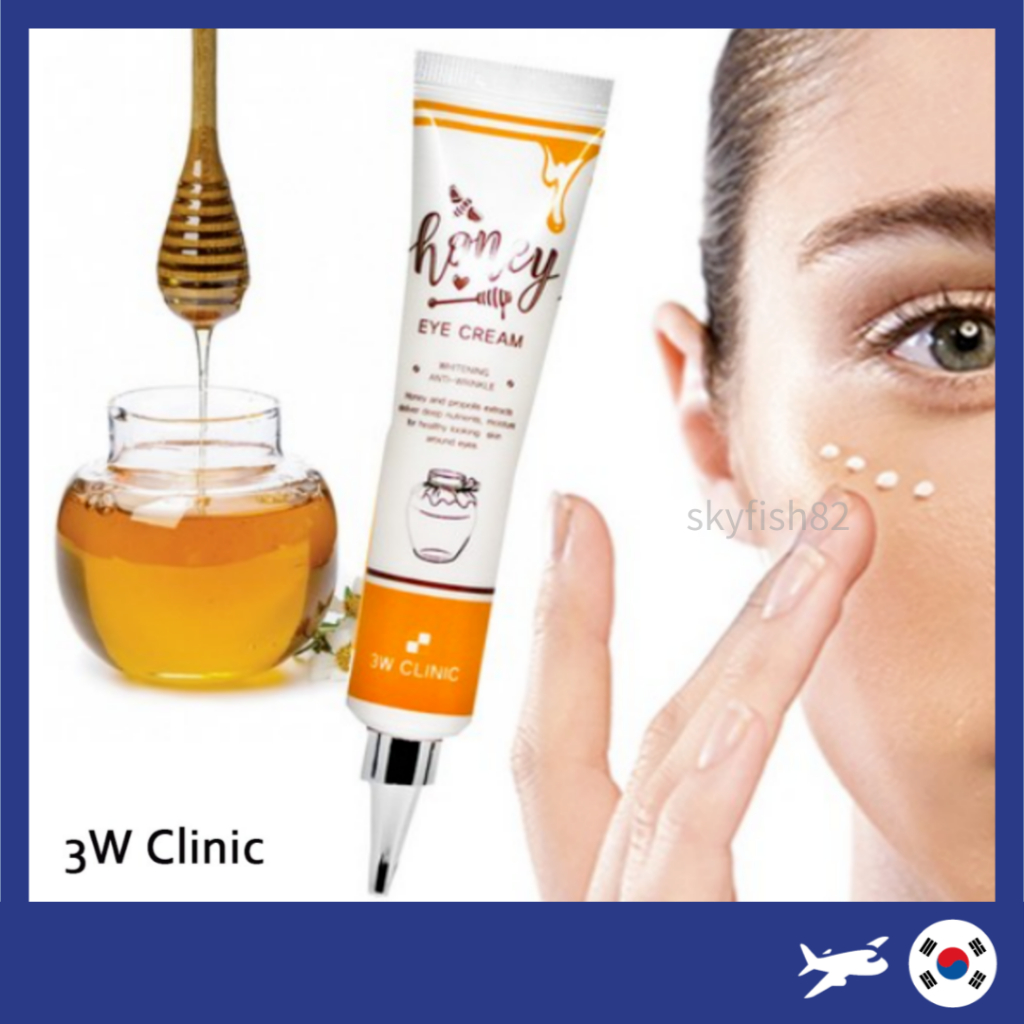 [3W Clinic] ครีมบํารุงรอบดวงตาน้ําผึ้ง 40ml