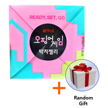 [KOREA] Squid Game Edition Ddakji Jelly – สนุกกินได้ + เกมกระดาษ!